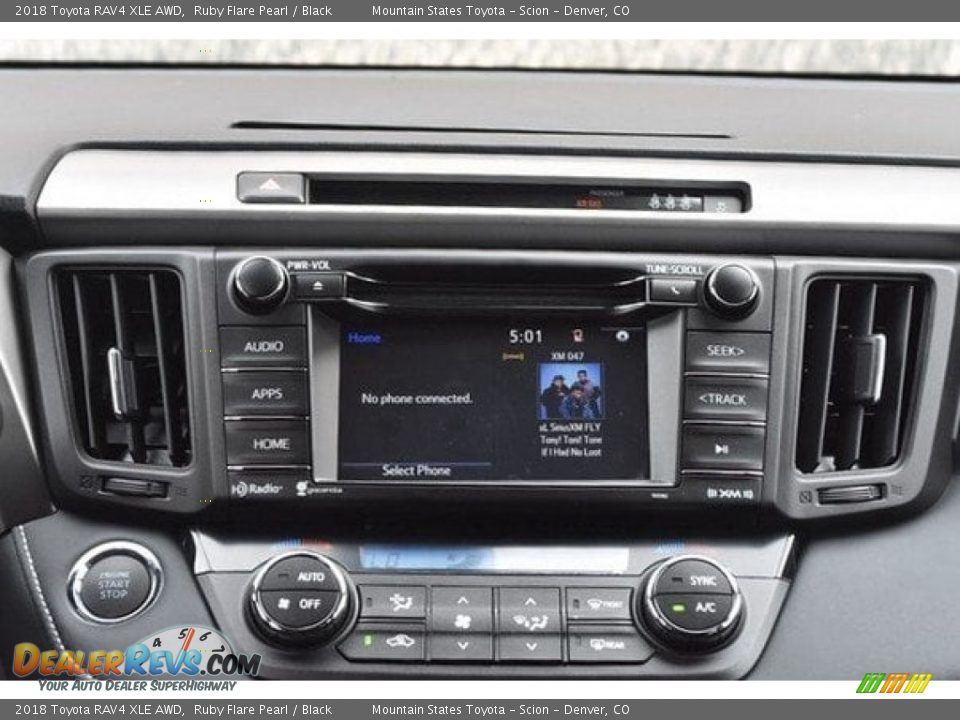 2018 Toyota RAV4 XLE AWD Ruby Flare Pearl / Black Photo #10