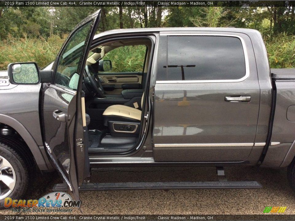 2019 Ram 1500 Limited Crew Cab 4x4 Granite Crystal Metallic / Indigo/Frost Photo #4