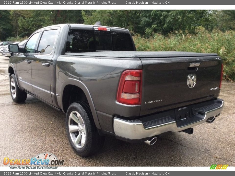 2019 Ram 1500 Limited Crew Cab 4x4 Granite Crystal Metallic / Indigo/Frost Photo #5