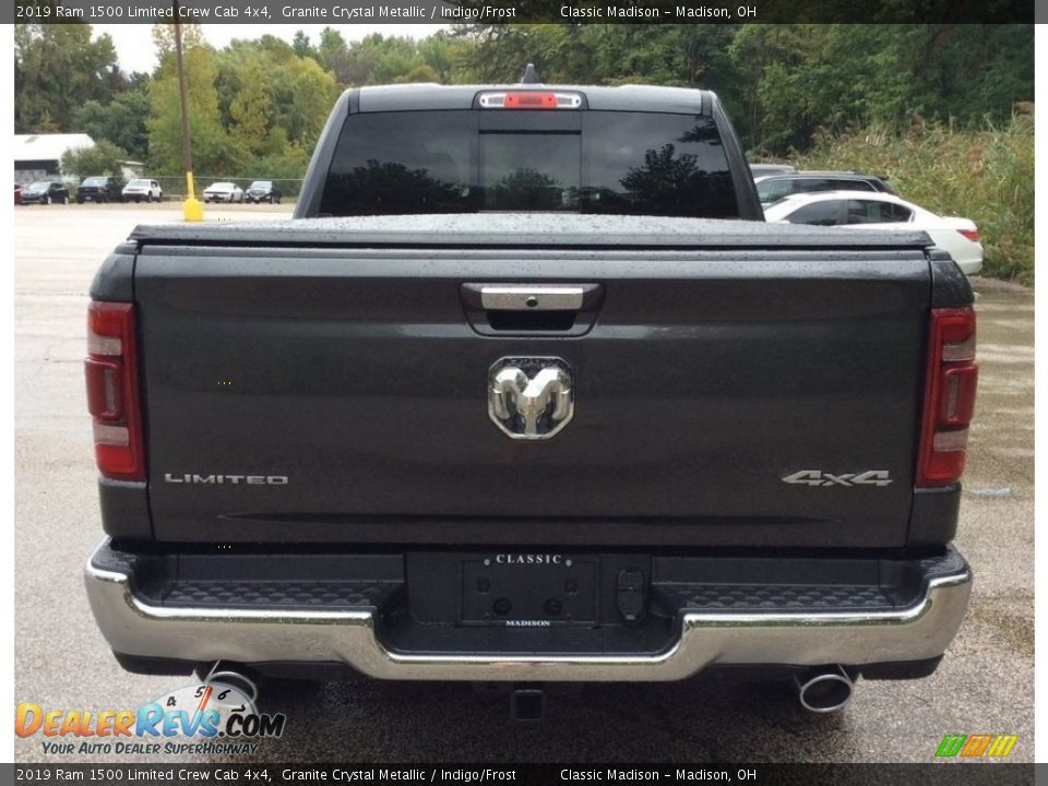 2019 Ram 1500 Limited Crew Cab 4x4 Granite Crystal Metallic / Indigo/Frost Photo #6
