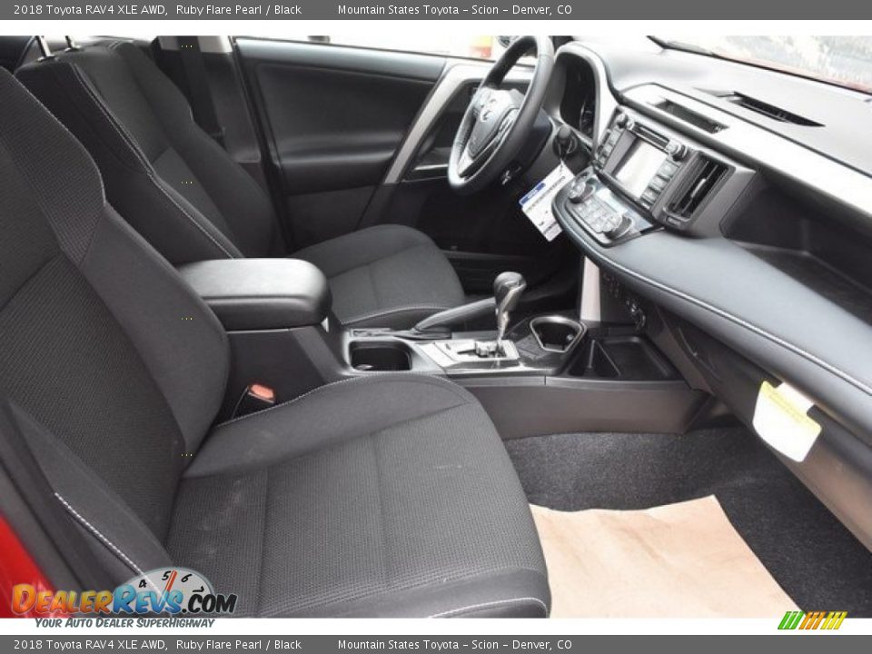 2018 Toyota RAV4 XLE AWD Ruby Flare Pearl / Black Photo #12