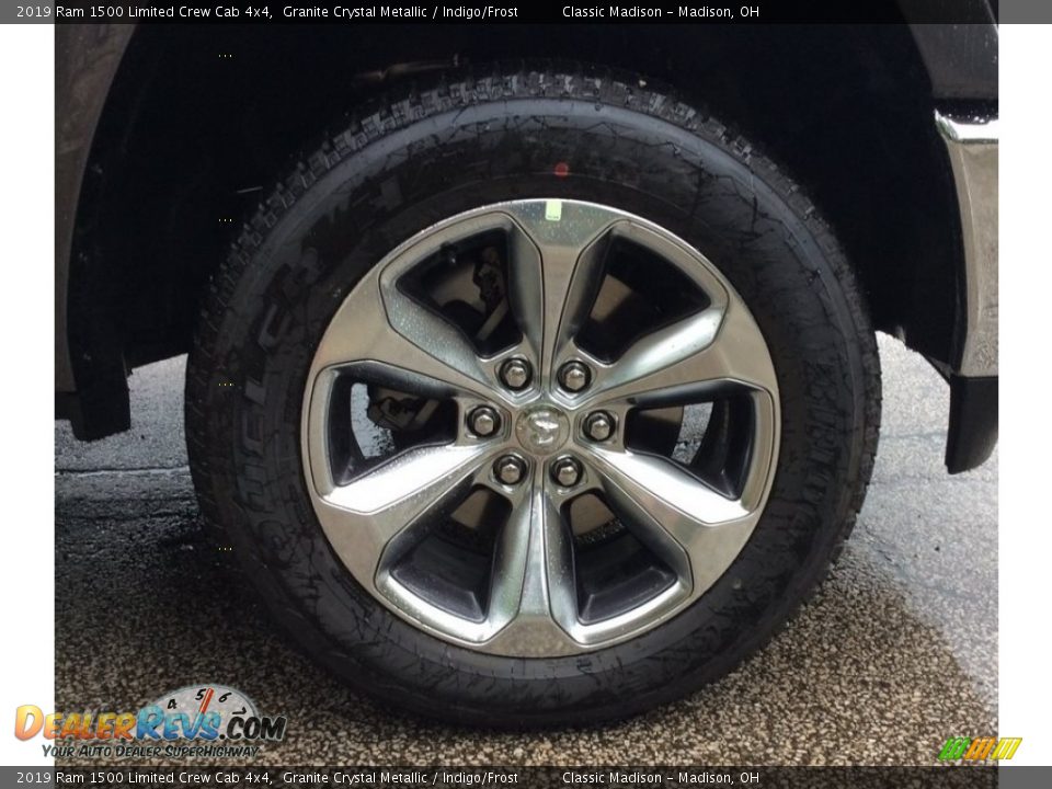 2019 Ram 1500 Limited Crew Cab 4x4 Granite Crystal Metallic / Indigo/Frost Photo #9
