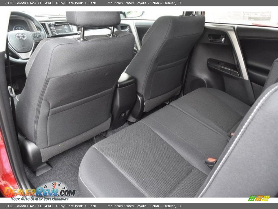 2018 Toyota RAV4 XLE AWD Ruby Flare Pearl / Black Photo #14