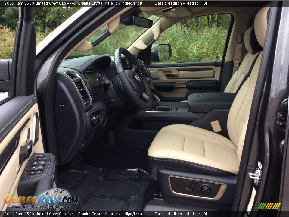 2019 Ram 1500 Limited Crew Cab 4x4 Granite Crystal Metallic / Indigo/Frost Photo #10