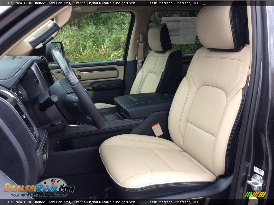 2019 Ram 1500 Limited Crew Cab 4x4 Granite Crystal Metallic / Indigo/Frost Photo #11