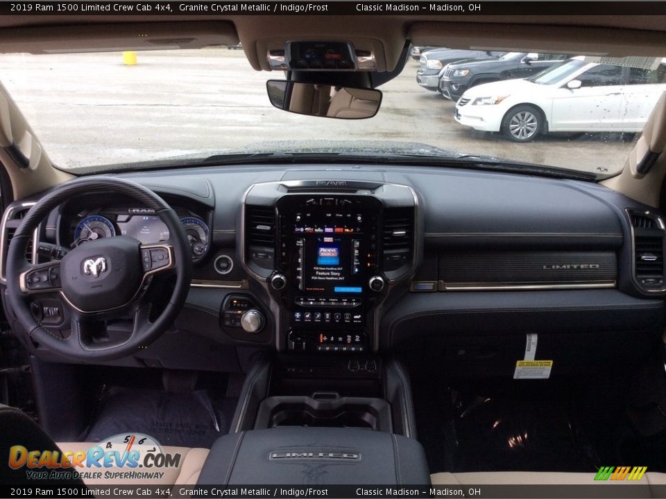 2019 Ram 1500 Limited Crew Cab 4x4 Granite Crystal Metallic / Indigo/Frost Photo #12