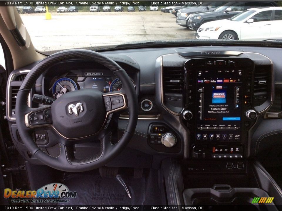 2019 Ram 1500 Limited Crew Cab 4x4 Granite Crystal Metallic / Indigo/Frost Photo #13
