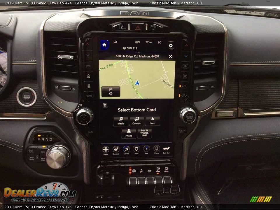 2019 Ram 1500 Limited Crew Cab 4x4 Granite Crystal Metallic / Indigo/Frost Photo #15