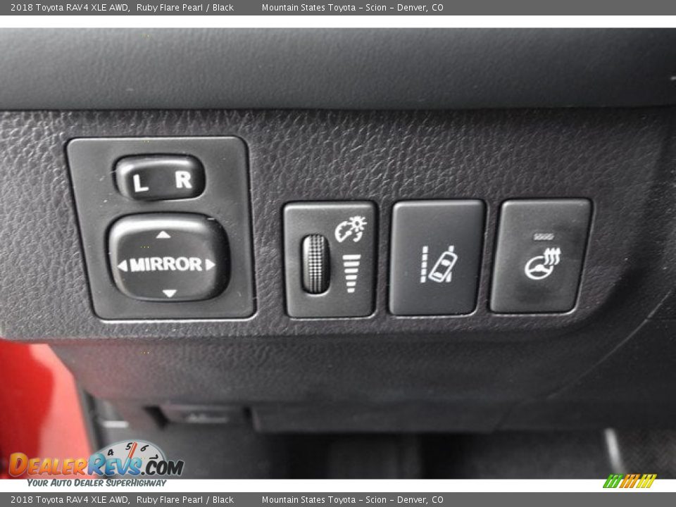2018 Toyota RAV4 XLE AWD Ruby Flare Pearl / Black Photo #25