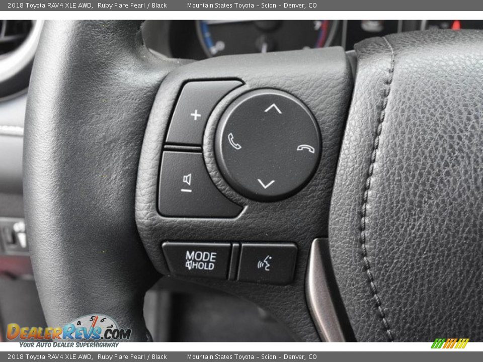 2018 Toyota RAV4 XLE AWD Ruby Flare Pearl / Black Photo #27