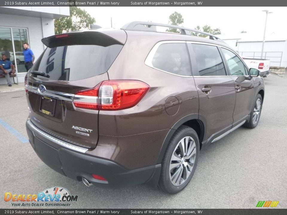 2019 Subaru Ascent Limited Cinnamon Brown Pearl / Warm Ivory Photo #4