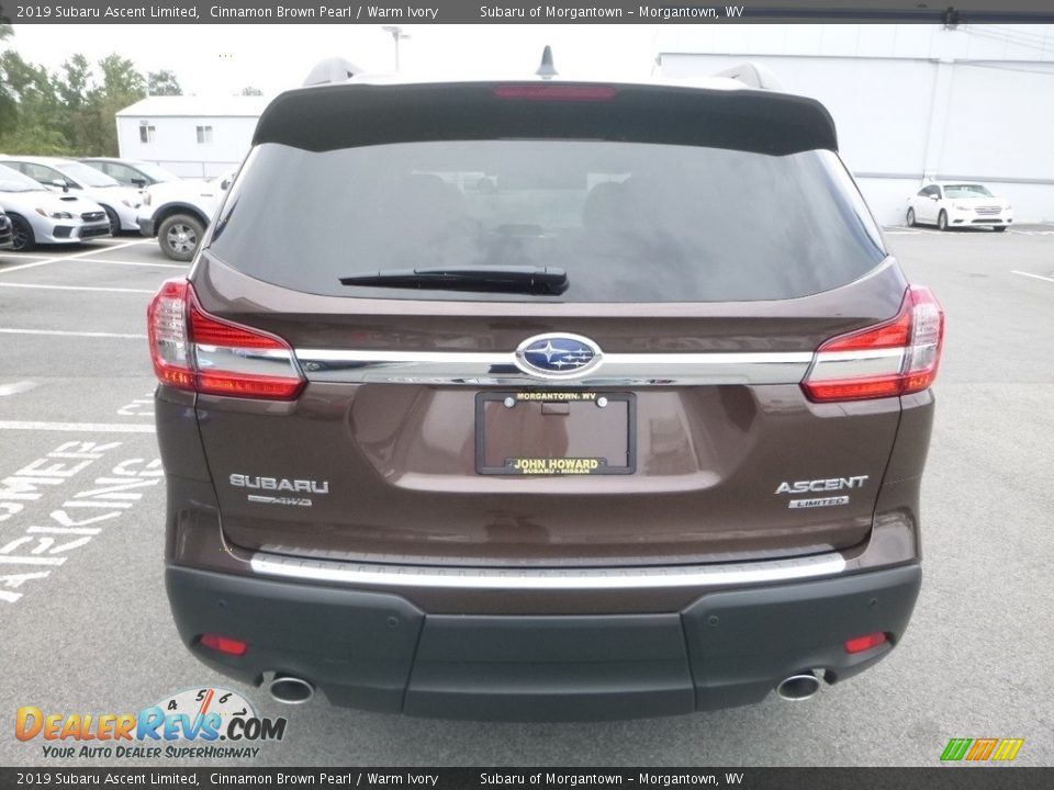 2019 Subaru Ascent Limited Cinnamon Brown Pearl / Warm Ivory Photo #5