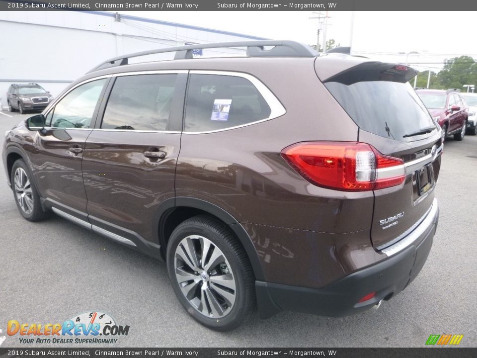 2019 Subaru Ascent Limited Cinnamon Brown Pearl / Warm Ivory Photo #6