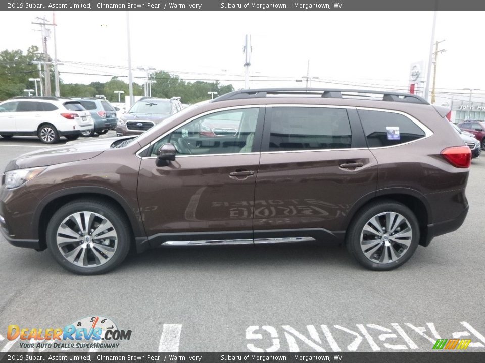 2019 Subaru Ascent Limited Cinnamon Brown Pearl / Warm Ivory Photo #7
