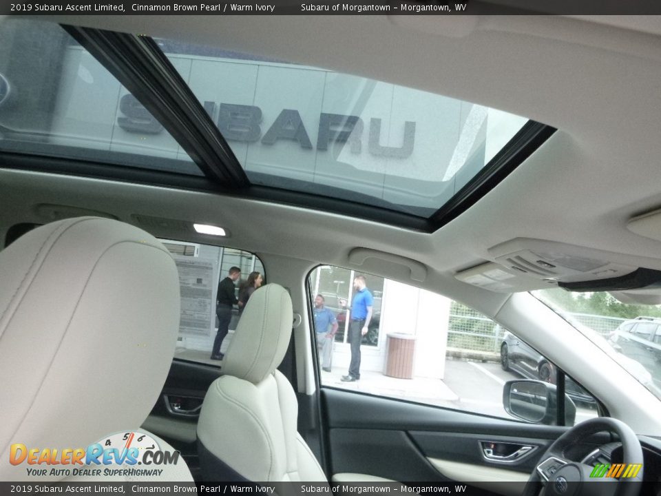 2019 Subaru Ascent Limited Cinnamon Brown Pearl / Warm Ivory Photo #12