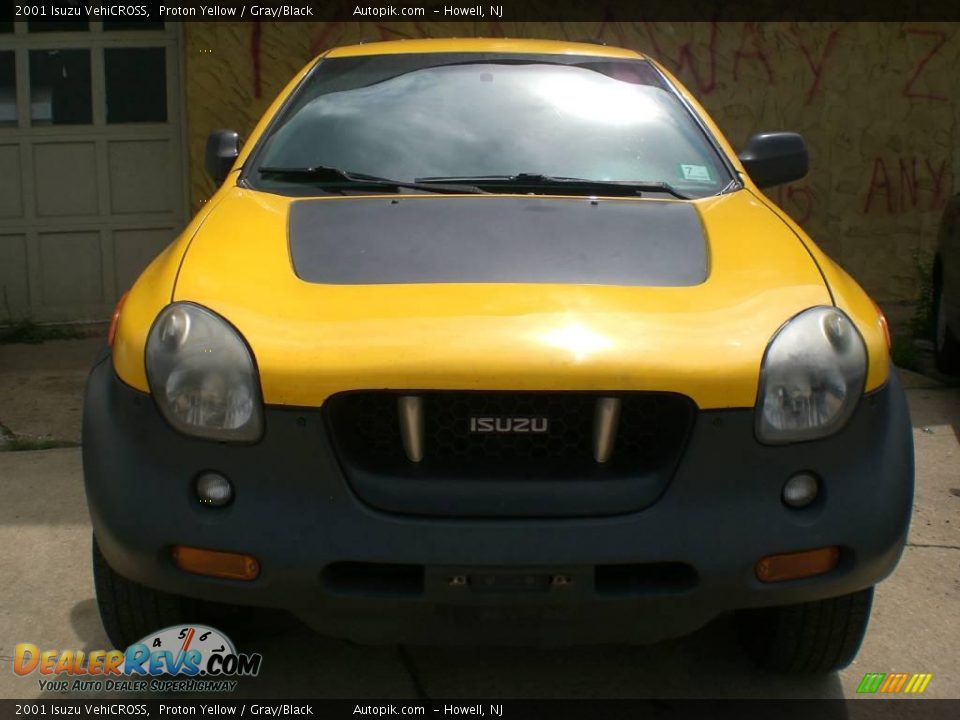 2001 Isuzu VehiCROSS Proton Yellow / Gray/Black Photo #1