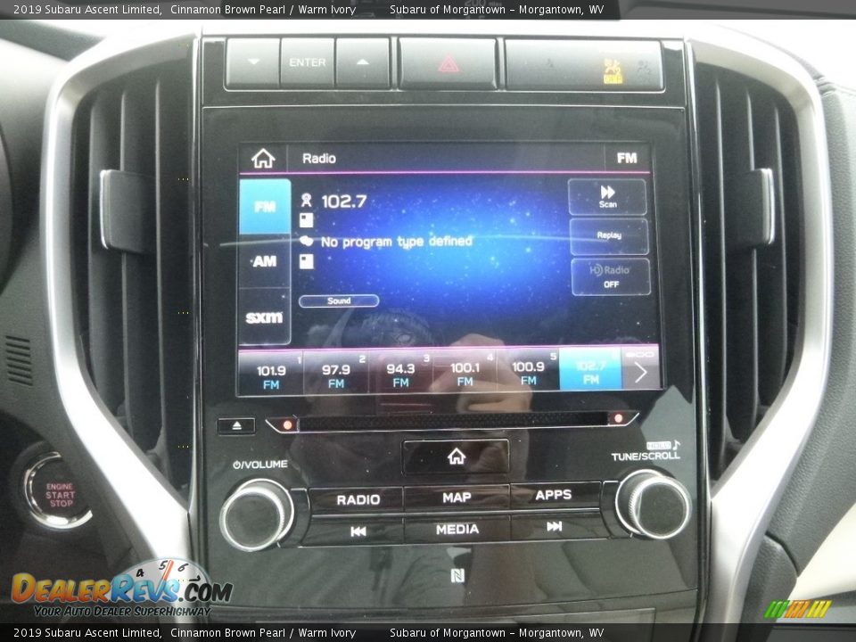 2019 Subaru Ascent Limited Cinnamon Brown Pearl / Warm Ivory Photo #19