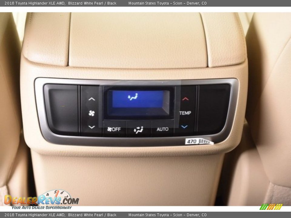 2018 Toyota Highlander XLE AWD Blizzard White Pearl / Black Photo #17