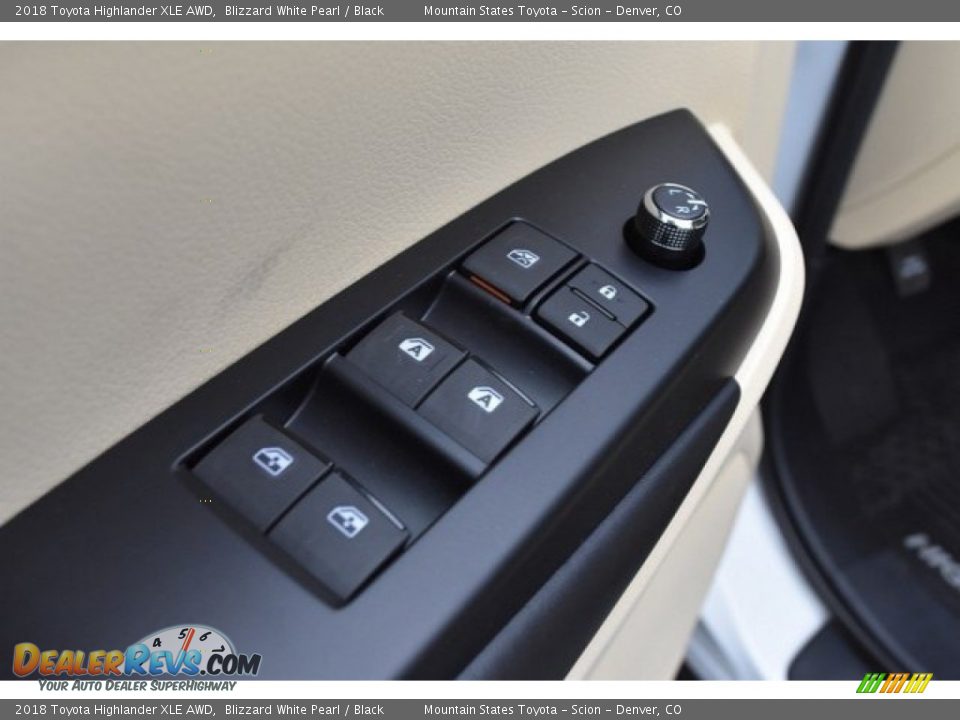 2018 Toyota Highlander XLE AWD Blizzard White Pearl / Black Photo #27