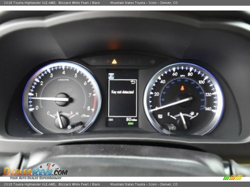 2018 Toyota Highlander XLE AWD Blizzard White Pearl / Black Photo #31