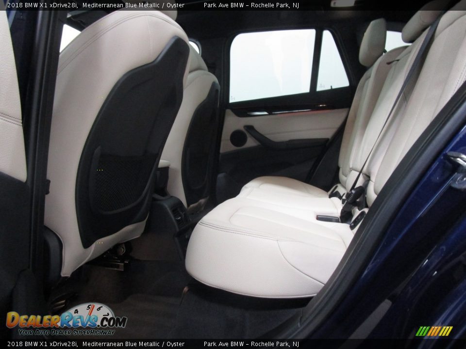 2018 BMW X1 xDrive28i Mediterranean Blue Metallic / Oyster Photo #13