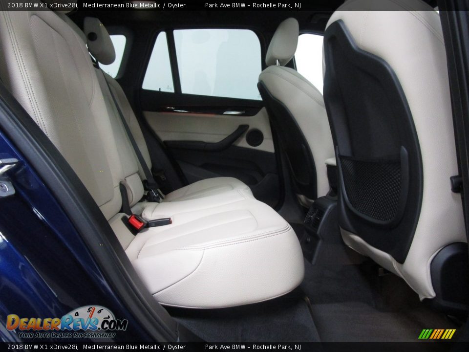 2018 BMW X1 xDrive28i Mediterranean Blue Metallic / Oyster Photo #19