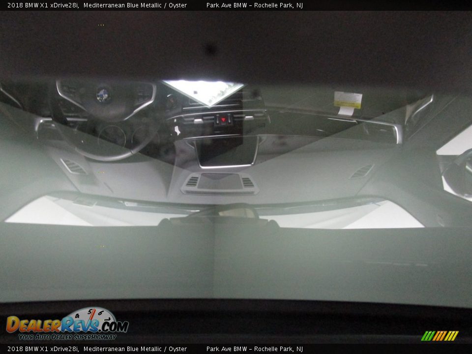 2018 BMW X1 xDrive28i Mediterranean Blue Metallic / Oyster Photo #22