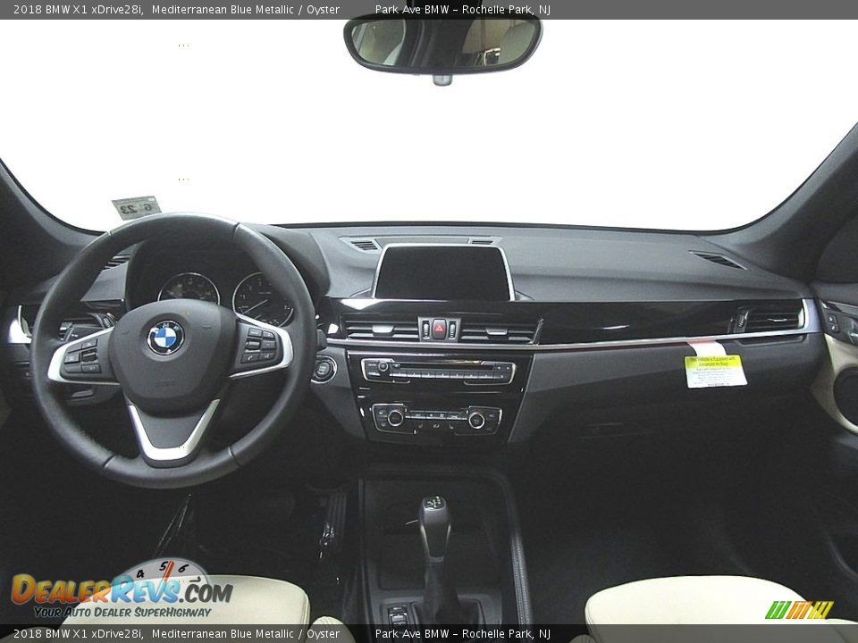 2018 BMW X1 xDrive28i Mediterranean Blue Metallic / Oyster Photo #23