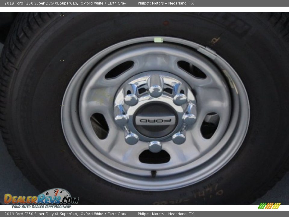 2019 Ford F250 Super Duty XL SuperCab Oxford White / Earth Gray Photo #5