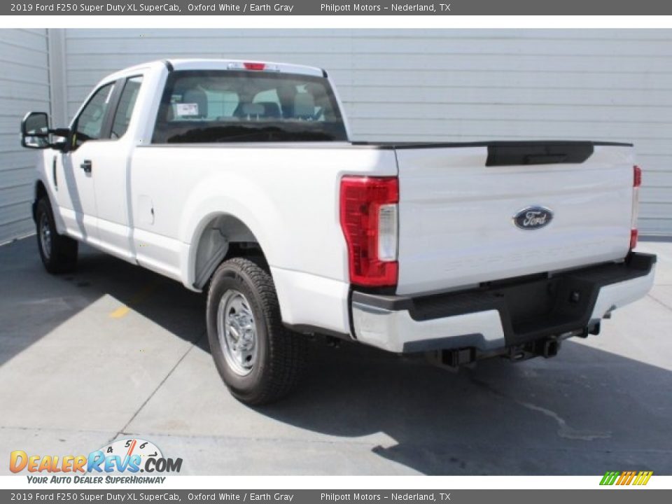 2019 Ford F250 Super Duty XL SuperCab Oxford White / Earth Gray Photo #7