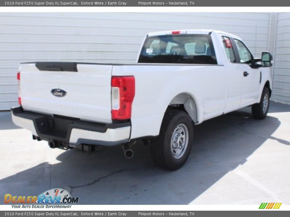 2019 Ford F250 Super Duty XL SuperCab Oxford White / Earth Gray Photo #9