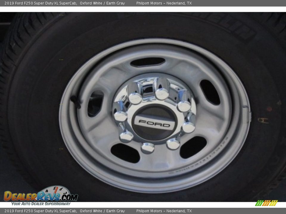 2019 Ford F250 Super Duty XL SuperCab Oxford White / Earth Gray Photo #11