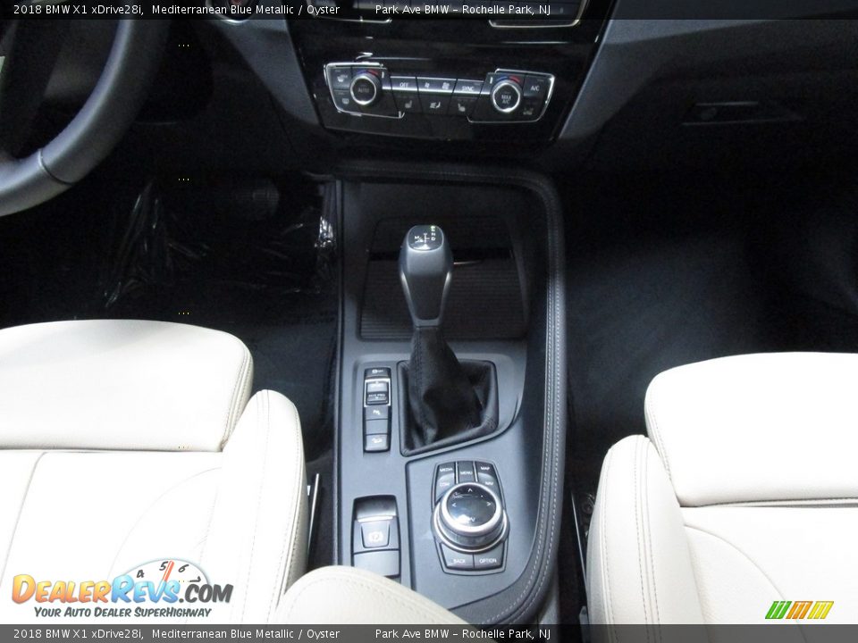 2018 BMW X1 xDrive28i Mediterranean Blue Metallic / Oyster Photo #28
