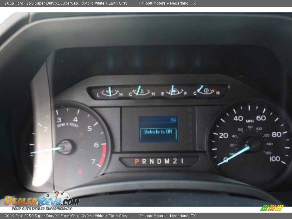2019 Ford F250 Super Duty XL SuperCab Oxford White / Earth Gray Photo #19