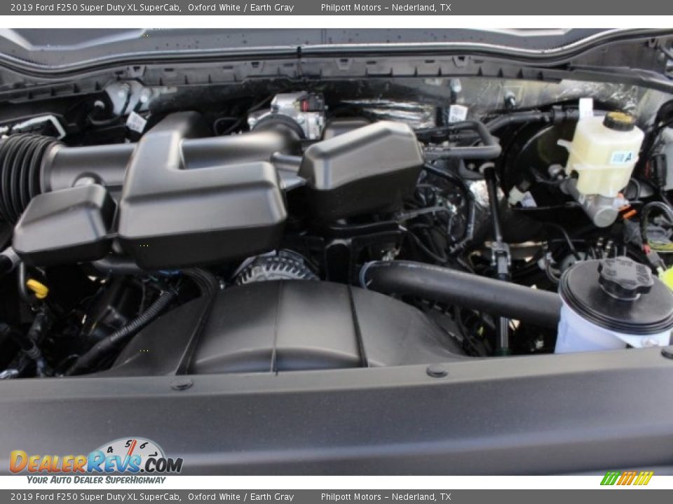 2019 Ford F250 Super Duty XL SuperCab Oxford White / Earth Gray Photo #31