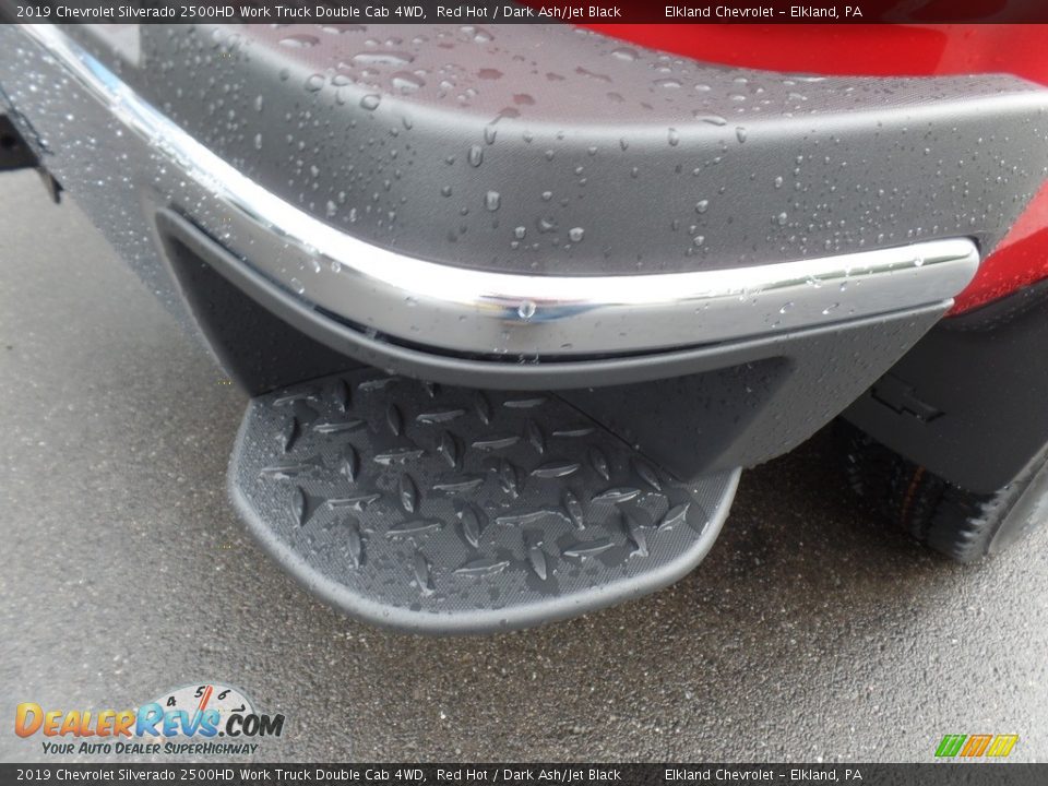 2019 Chevrolet Silverado 2500HD Work Truck Double Cab 4WD Red Hot / Dark Ash/Jet Black Photo #14