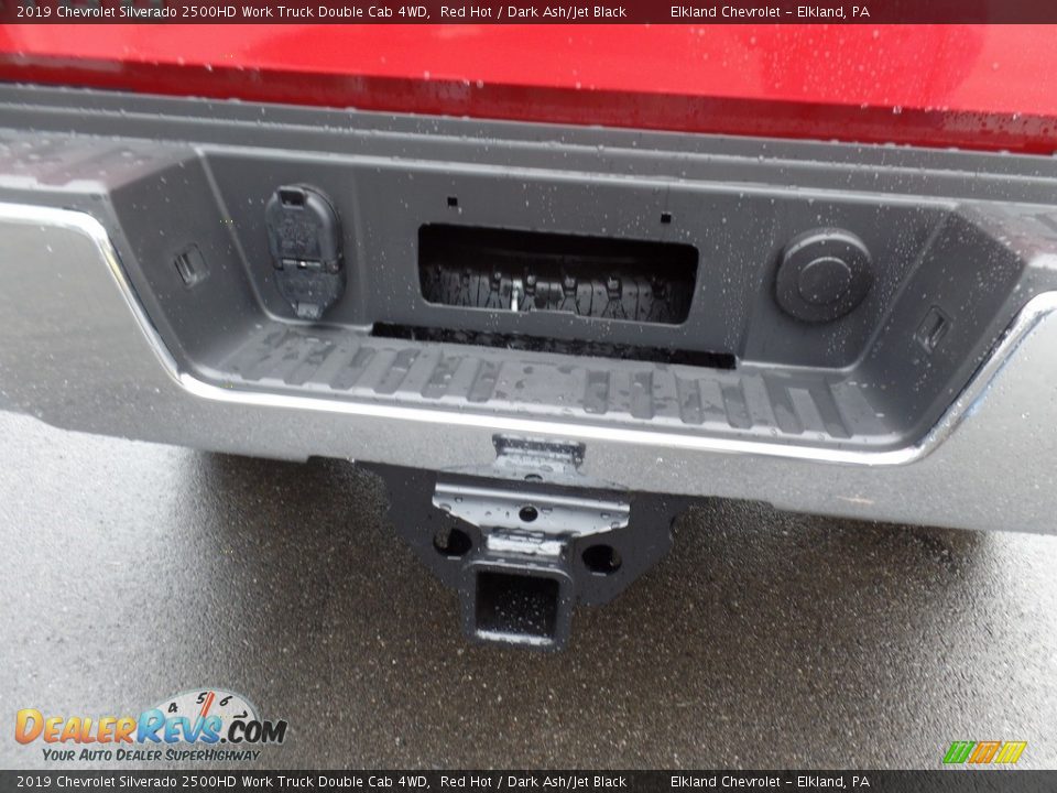 2019 Chevrolet Silverado 2500HD Work Truck Double Cab 4WD Red Hot / Dark Ash/Jet Black Photo #15