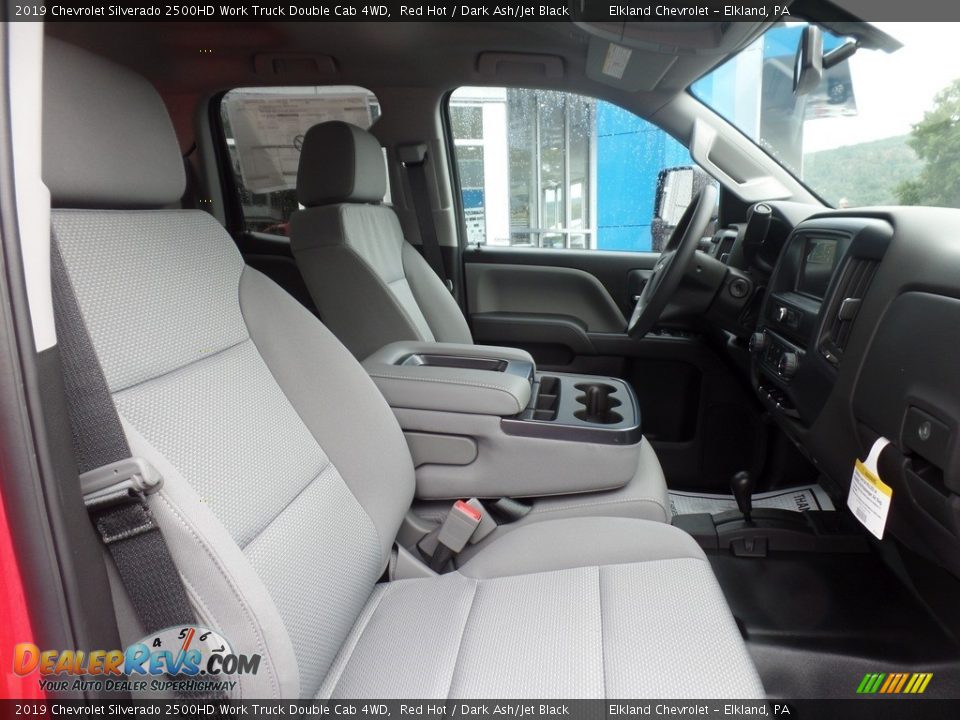 2019 Chevrolet Silverado 2500HD Work Truck Double Cab 4WD Red Hot / Dark Ash/Jet Black Photo #16