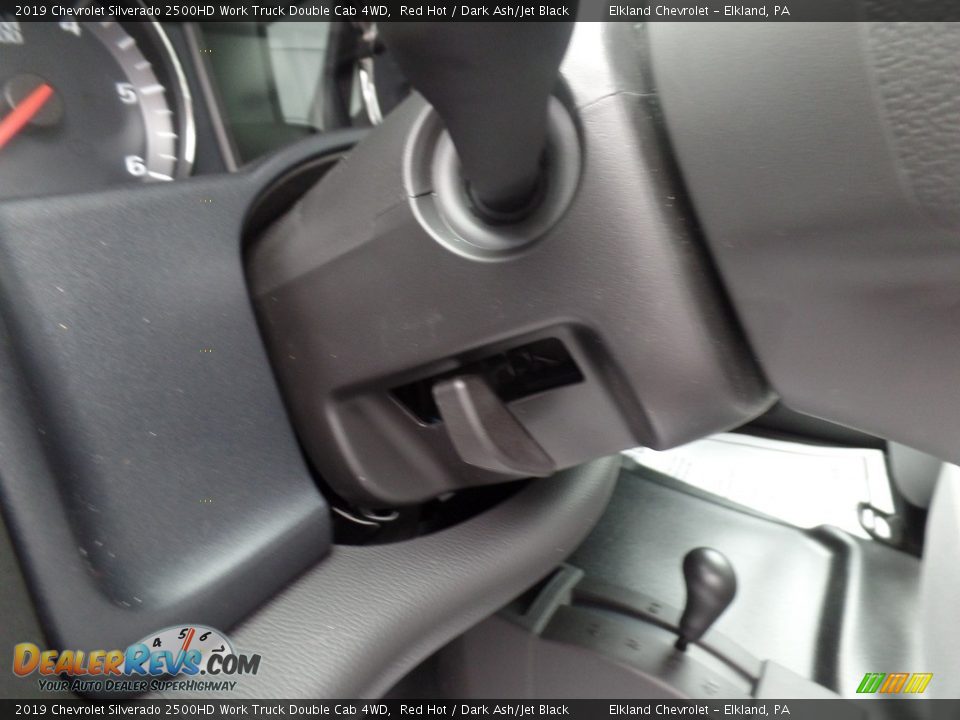 2019 Chevrolet Silverado 2500HD Work Truck Double Cab 4WD Red Hot / Dark Ash/Jet Black Photo #26