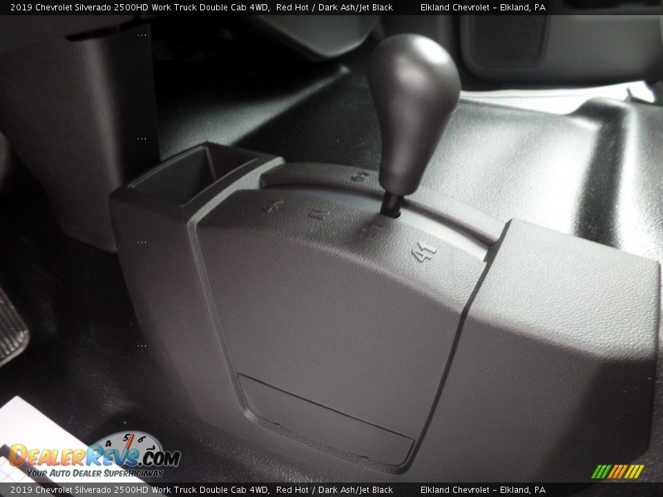 2019 Chevrolet Silverado 2500HD Work Truck Double Cab 4WD Red Hot / Dark Ash/Jet Black Photo #27