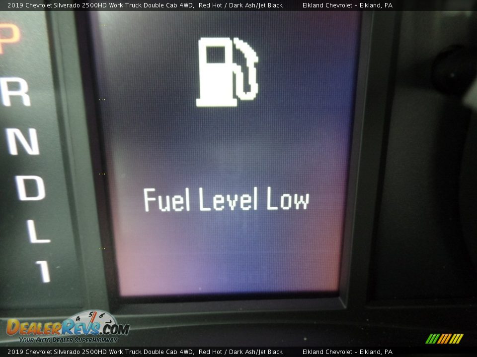 2019 Chevrolet Silverado 2500HD Work Truck Double Cab 4WD Red Hot / Dark Ash/Jet Black Photo #29