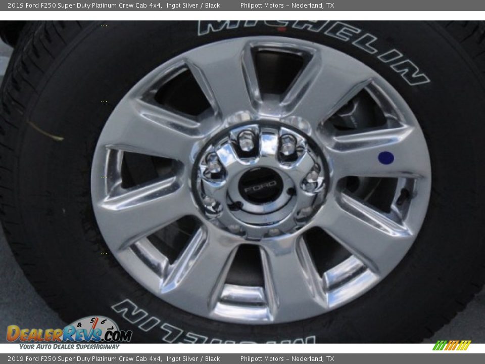 2019 Ford F250 Super Duty Platinum Crew Cab 4x4 Ingot Silver / Black Photo #5