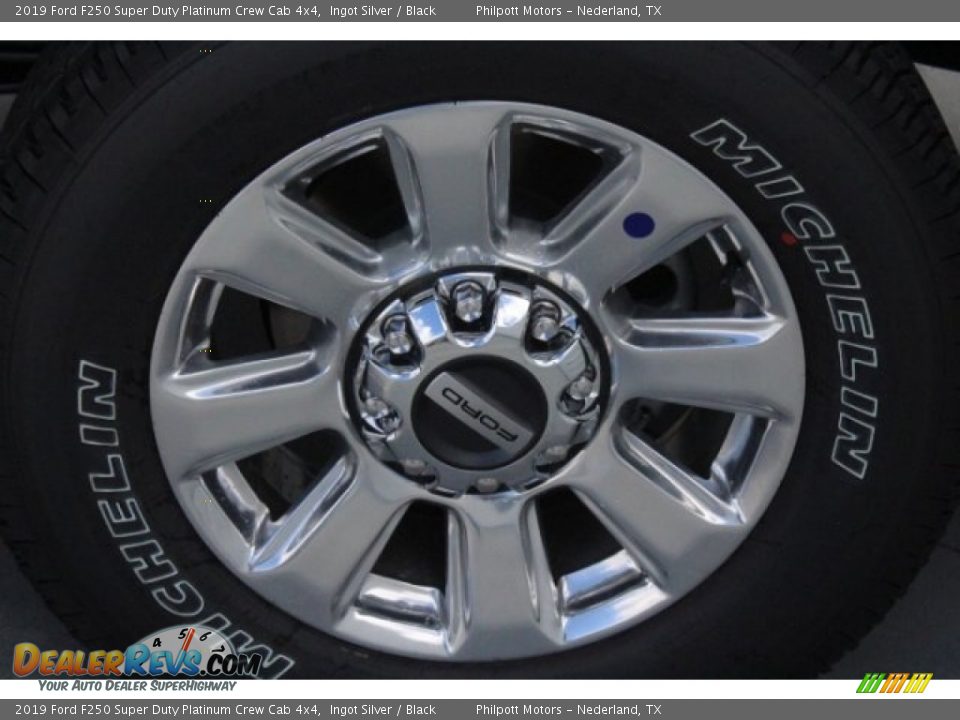 2019 Ford F250 Super Duty Platinum Crew Cab 4x4 Ingot Silver / Black Photo #6