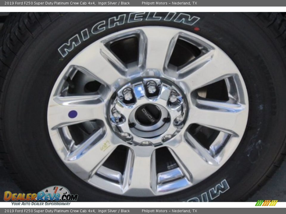 2019 Ford F250 Super Duty Platinum Crew Cab 4x4 Ingot Silver / Black Photo #11