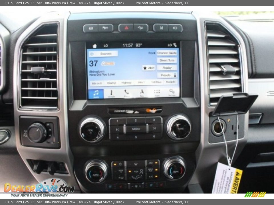 2019 Ford F250 Super Duty Platinum Crew Cab 4x4 Ingot Silver / Black Photo #18