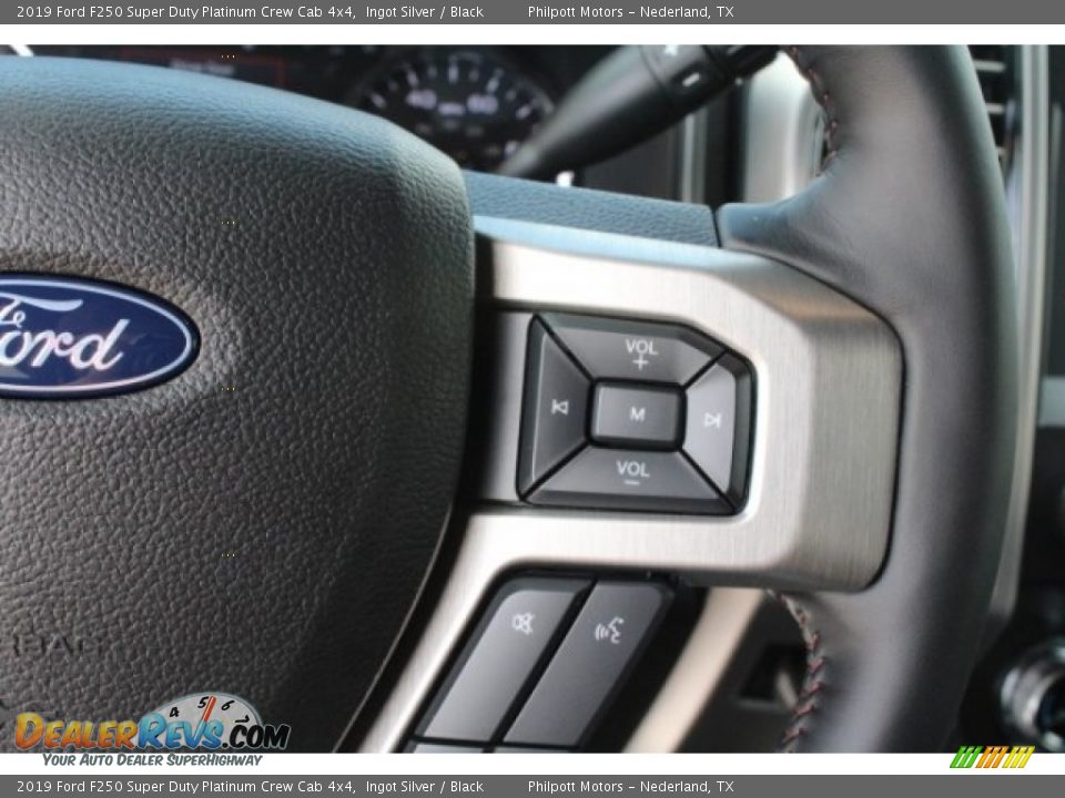 2019 Ford F250 Super Duty Platinum Crew Cab 4x4 Ingot Silver / Black Photo #21