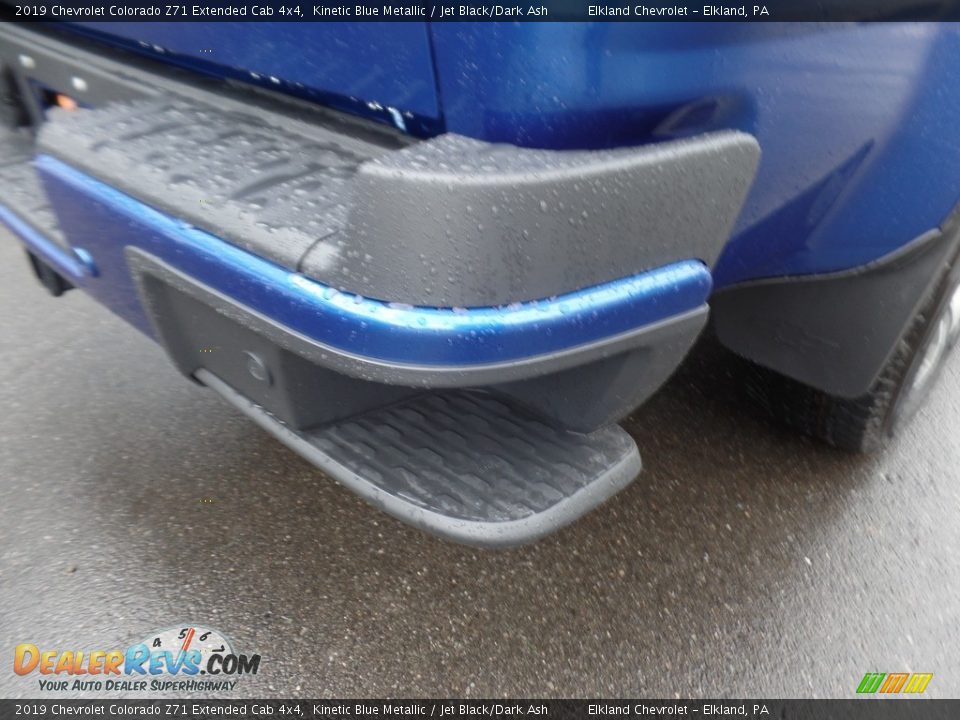 2019 Chevrolet Colorado Z71 Extended Cab 4x4 Kinetic Blue Metallic / Jet Black/Dark Ash Photo #13