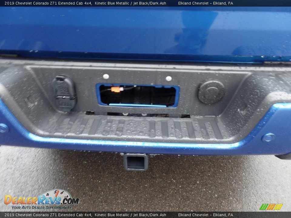 2019 Chevrolet Colorado Z71 Extended Cab 4x4 Kinetic Blue Metallic / Jet Black/Dark Ash Photo #14