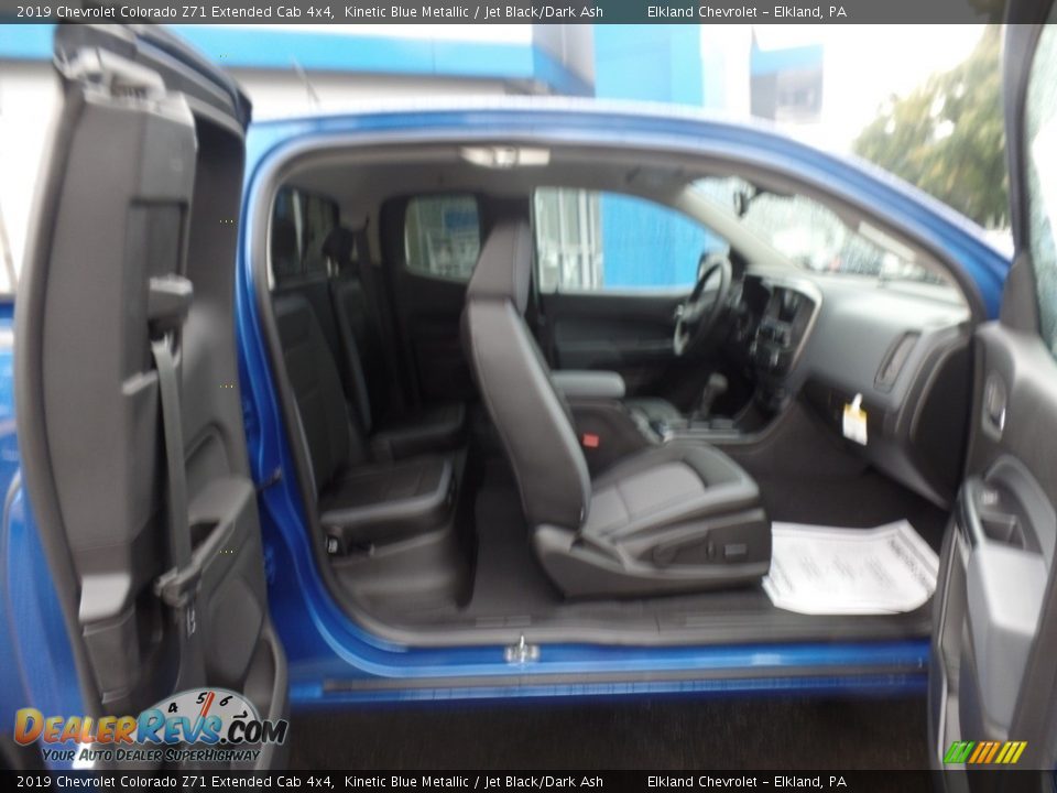 2019 Chevrolet Colorado Z71 Extended Cab 4x4 Kinetic Blue Metallic / Jet Black/Dark Ash Photo #15