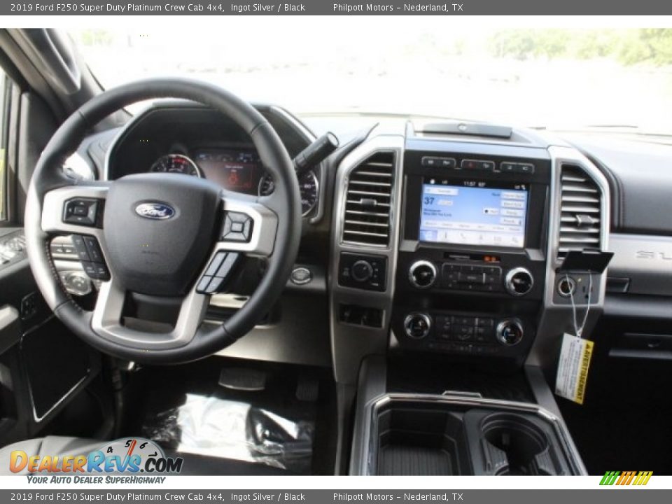 2019 Ford F250 Super Duty Platinum Crew Cab 4x4 Ingot Silver / Black Photo #26